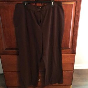 Brown dress pants